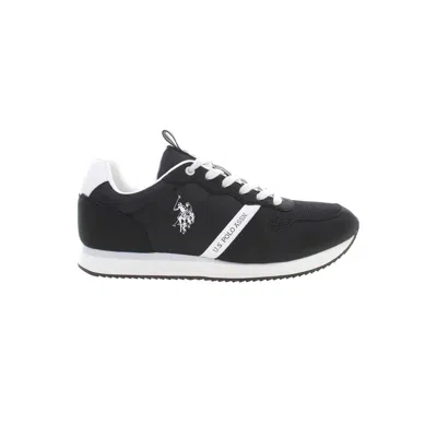 U.S. POLO ASSN BLACK POLYESTER MEN SNEAKER