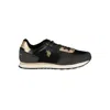 U.s. Polo Assn Black Polyester Sneaker