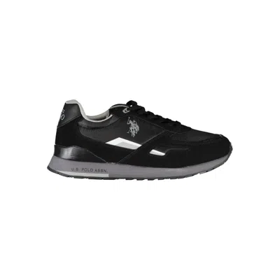 U.s. Polo Assn Black Polyester Sneaker