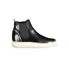 U.s. Polo Assn Black Polyester Women Boot In Multi
