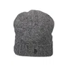 U.s. Polo Assn "black Wool Men Cap"