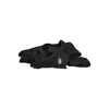 U.s. Polo Assn Black Wool Scarf In Black