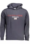 U.s. Polo Assn Blue Cotton Men Sweater