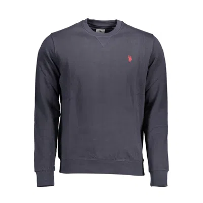 U.s. Polo Assn Blue Cotton Men Sweater