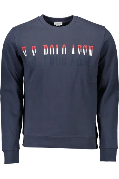 U.s. Polo Assn Blue Cotton Men Sweater