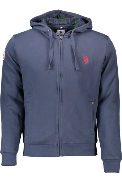 U.s. Polo Assn Blue Cotton Men Sweater