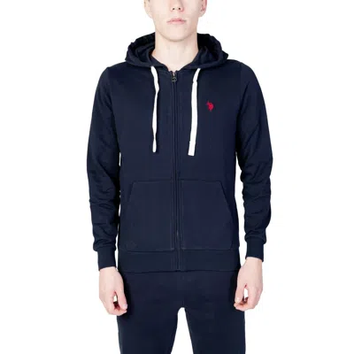 U.s. Polo Assn Blue Cotton Sweater