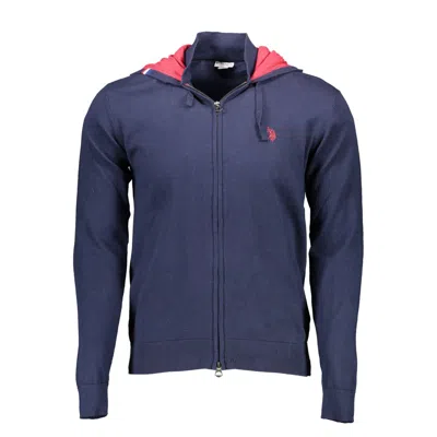 U.s. Polo Assn Blue Cotton Sweater