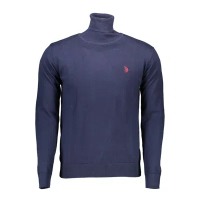 U.s. Polo Assn Blue Cotton Sweater