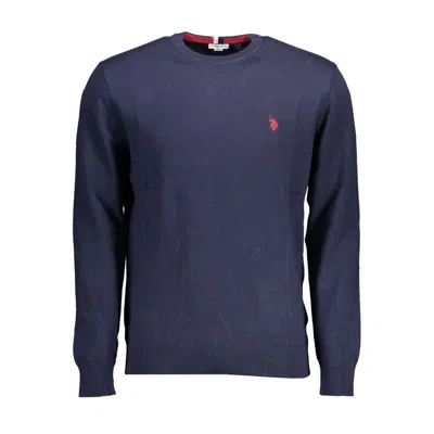 U.s. Polo Assn Blue Cotton Sweater