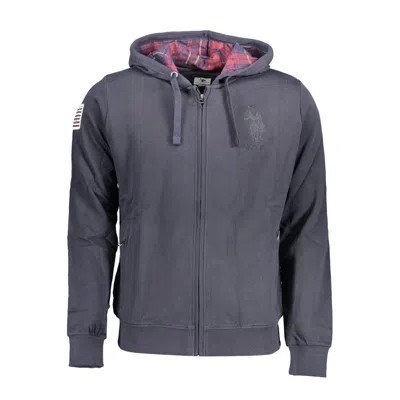 U.s. Polo Assn Blue Cotton Sweater