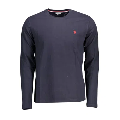 U.s. Polo Assn Blue Cotton T-shirt In Green