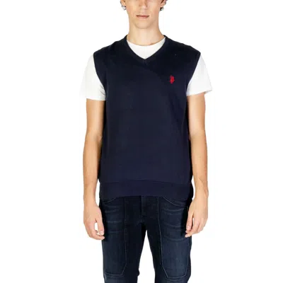 U.s. Polo Assn Blue Cotton Vest