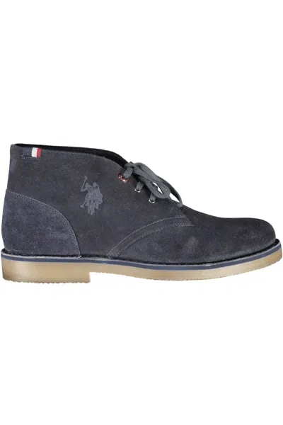 U.s. Polo Assn Blue Polyester Boot