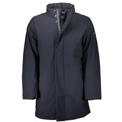 U.s. Polo Assn Blue Polyester Men Jacket