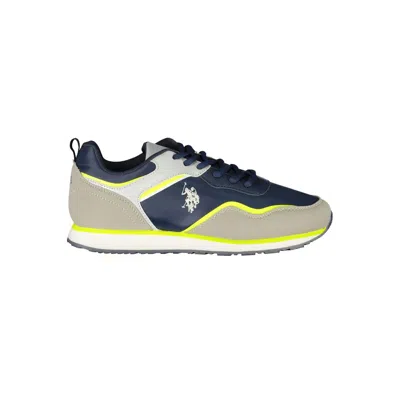 U.s. Polo Assn Blue Polyester Sneaker
