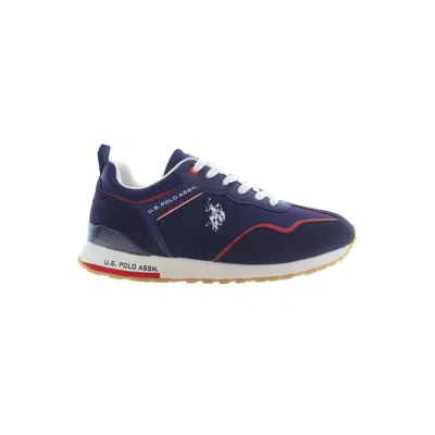U.s. Polo Assn Blue Polyester Sneaker