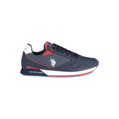 U.s. Polo Assn Blue Polyester Sneaker