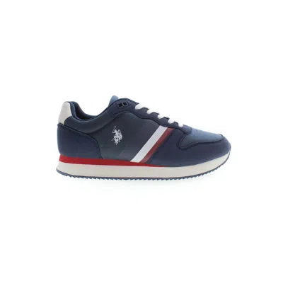 U.s. Polo Assn Blue Polyester Sneaker