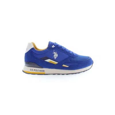 U.s. Polo Assn Blue Polyester Sneaker