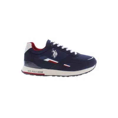 U.s. Polo Assn Blue Polyester Sneaker