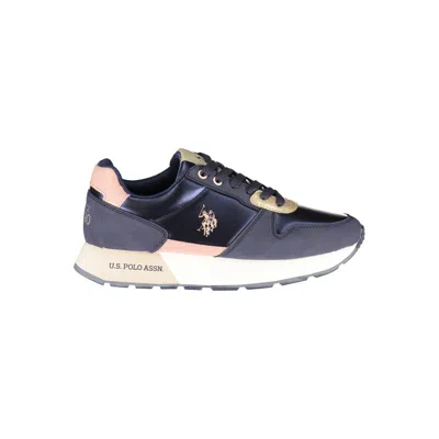 U.s. Polo Assn Blue Polyester Sneaker