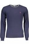 U.s. Polo Assn Blue Wool Sweater