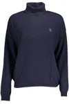 U.s. Polo Assn Blue Wool Women Sweater