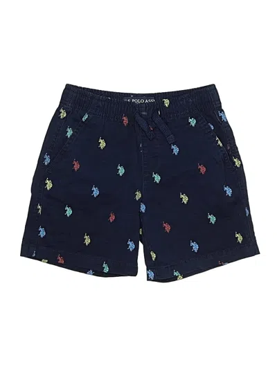 Pre-owned U.s. Polo Assn Kids' Board Shorts In Blue