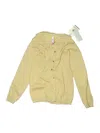 U.s. Polo Assn Cardigan Sweater In Yellow