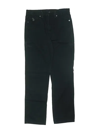 Pre-owned U.s. Polo Assn Kids' Cargo Pants In Black