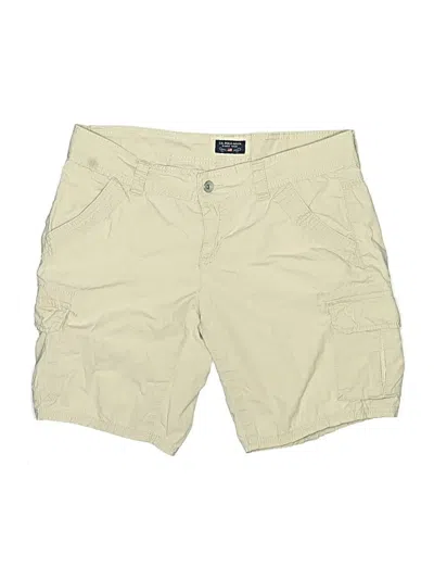 Pre-owned U.s. Polo Assn Cargo Shorts In Tan