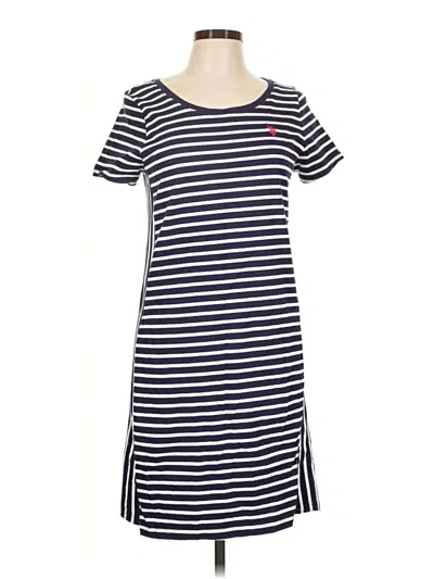 Pre-owned U.s. Polo Assn Casual Dress In Blue