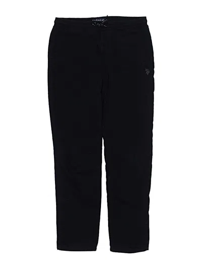 Pre-owned U.s. Polo Assn Kids' Casual Pants In Black