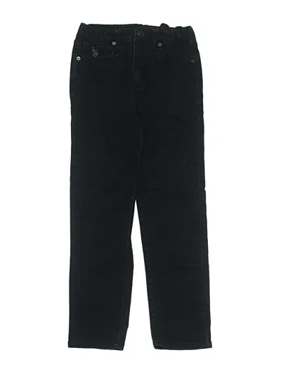 Pre-owned U.s. Polo Assn Kids' Casual Pants In Black
