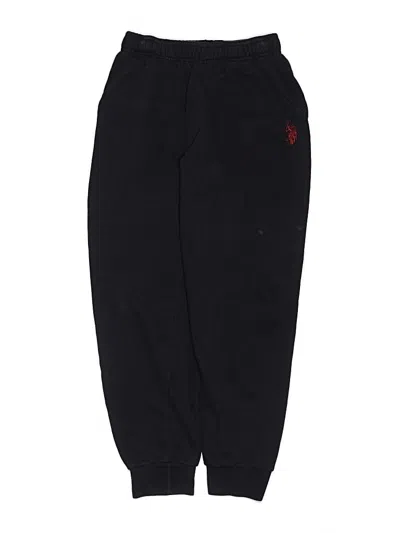 Pre-owned U.s. Polo Assn Kids' Casual Pants In Black