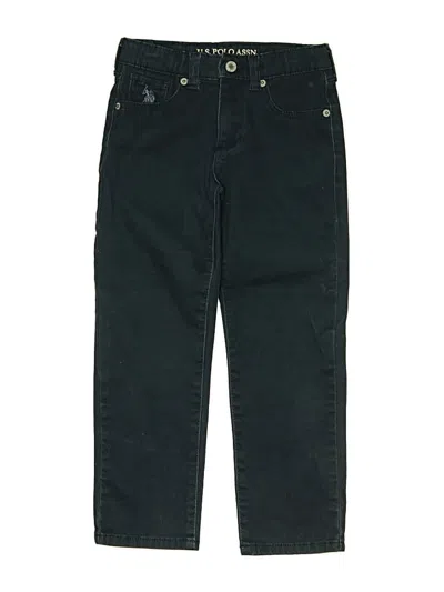Pre-owned U.s. Polo Assn Kids' Casual Pants In Green