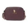 U.s. Polo Assn Classic Crossbody Bag In Burgundy