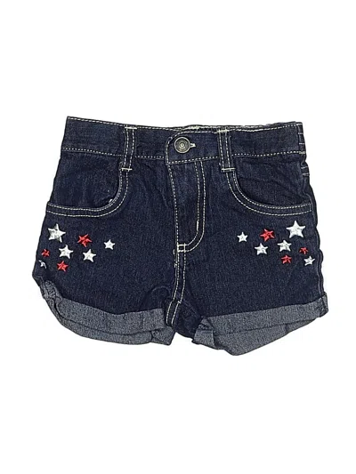 Pre-owned U.s. Polo Assn Kids' Denim Shorts In Blue