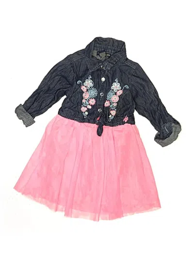 Pre-owned U.s. Polo Assn Kids' Dress In Pink