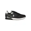U.S. POLO ASSN ELEGANT LACE-UP SNEAKERS WITH CONTRAST DETAILS