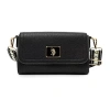 U.s. Polo Assn Enamel Crossbody Bag In Black