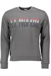 U.S. POLO ASSN GRAY COTTON SWEATER