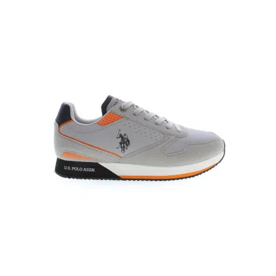 U.s. Polo Assn Gray Polyester Sneaker