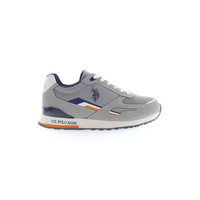 U.s. Polo Assn Gray Polyester Sneaker