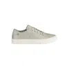 U.s. Polo Assn Gray Polyester Sneaker In Green