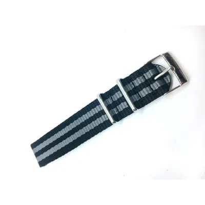U.s. Polo Assn Gray Textile Watch In Blue