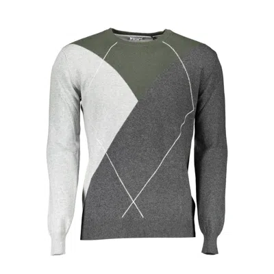 U.s. Polo Assn Gray Wool Men Sweater