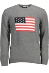 U.s. Polo Assn Gray Wool Sweater In Gray