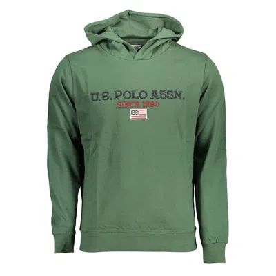 U.s. Polo Assn Green Cotton Sweater